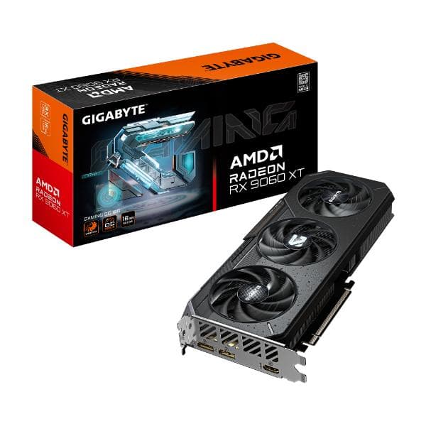 Gigabyte Radeon RX 9060 XT GAMING OC 16GB GDDR6 Graphics Card - 1