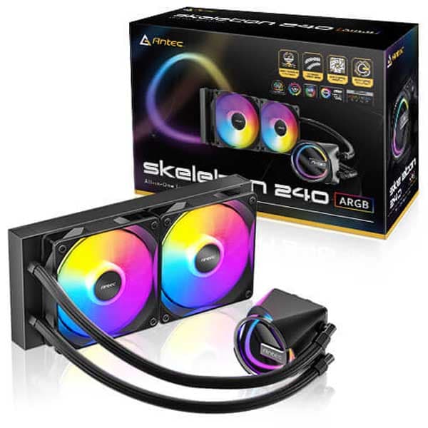 Antec Skeleton 240 ARGB Liquid Cooler - 1