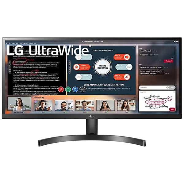 LG 29WL50S Ultrawide 29 Inch (73 cm) Wfhd 2560 X 1080 Pixels IPS Display - HDR 10, AMD Free Sync, Inbuilt 5W Speaker, Srgb 99%, Multi Tasking Monitor, Black