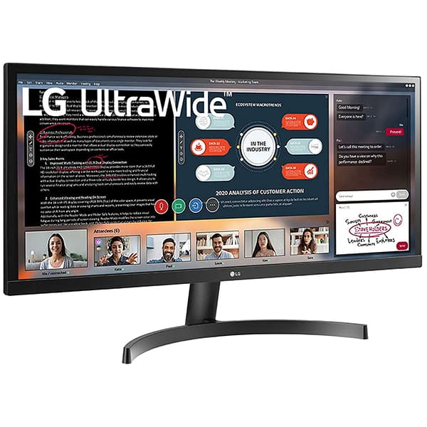 LG 29WL50S Ultrawide 29 Inch (73 cm) Wfhd 2560 X 1080 Pixels IPS Display - HDR 10, AMD Free Sync, Inbuilt 5W Speaker, Srgb 99%, Multi Tasking Monitor, Black