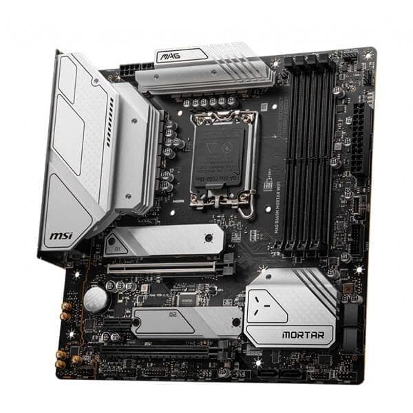 MSI MAG B660M Mortar WIFI DDR5 Intel Motherboard Supports Intel 12th , 13th & 14th Gen Processors