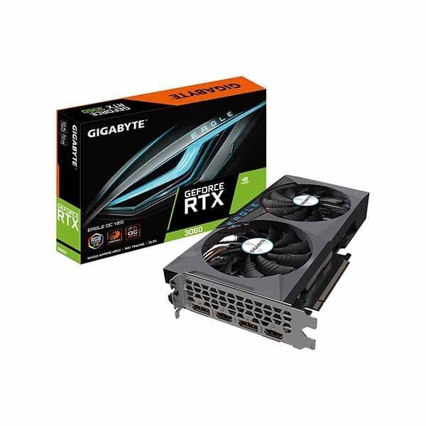 Gigabyte NVIDIA GeForce RTX 3060 Eagle OC 12GB LHR Graphics Card