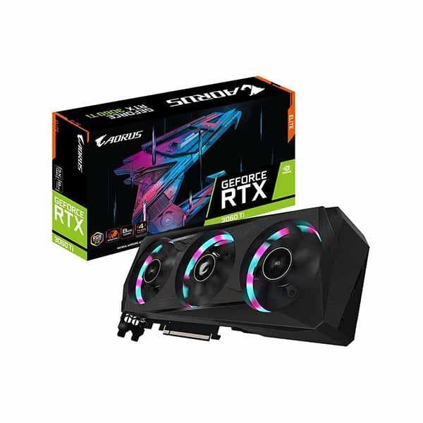 Gigabyte Aorus Geforce Rtx 3060 Ti Elite 8gb Gddr6 Graphics Card