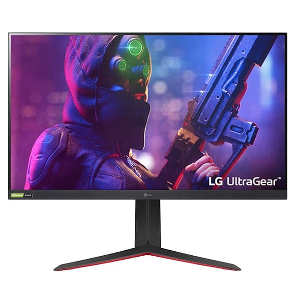 LG Nano IPS Ultragear Gaming 32 inch (80 cm) 2K/QHD (2560 x 1440) 165Hz (OC 180Hz), 1ms, Nvidia G-SYNC, Freesync Premium, Height Adjuts, Pivot, HDMIx2, Display Port, HP Out, USB Hub-32GP850 (Black)