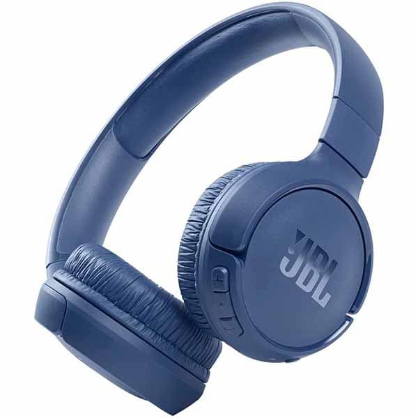 JBL Tune 510BT On Ear Wireless Headphones with Mic, Blue