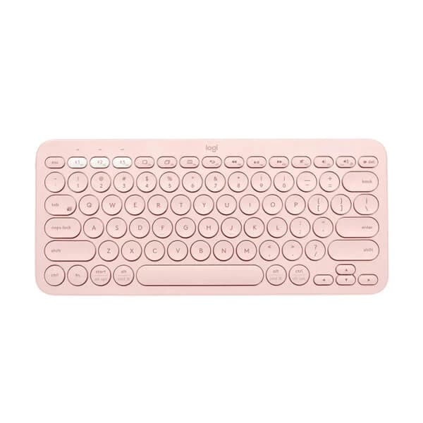 Logitech K380 Wireless Keyboard - Rose