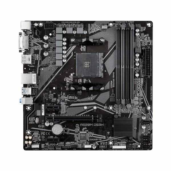 Gigabyte A520M DS3H (rev. 1.x) Motherboard