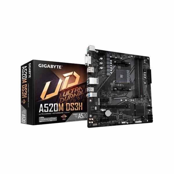 Gigabyte A520M DS3H (rev. 1.x) Motherboard