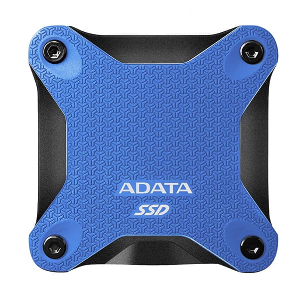 ADATA SD600Q 240GB PS5 Portable External SSD Solid State Drive - Blue