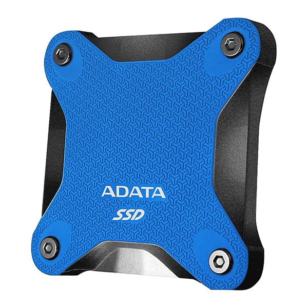 ADATA SD600Q 240GB PS5 Portable External SSD Solid State Drive - Blue