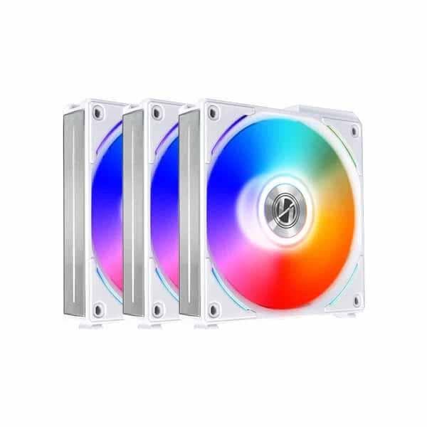 Lian Li UNI Fan AL120 ARGB White 120mm Cabinet Fan (Triple Pack)