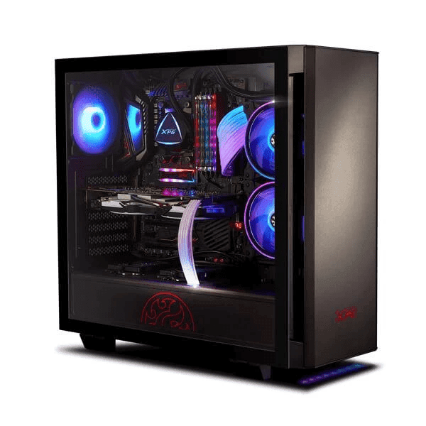 Adata XPG Invader Mid-Tower Brushed Aluminum PC Case (Black)