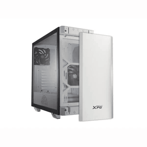 Adata XPG Invader Mid-Tower Brushed Aluminum PC Case (White)