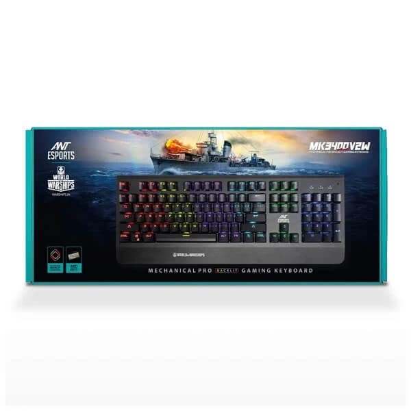 Ant Esports MK3400V2W Wired Mechanical Gaming Keyboard