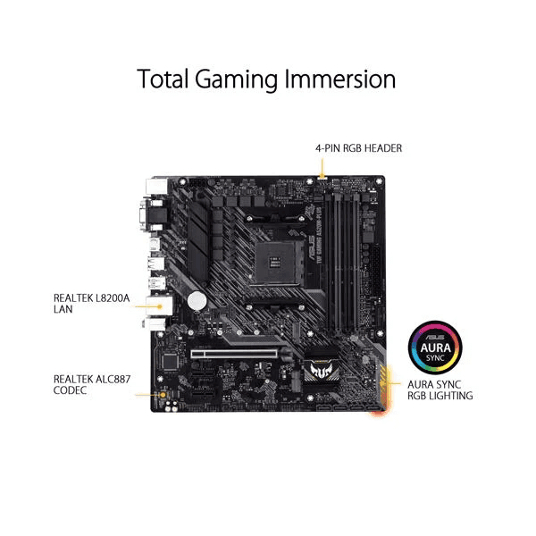 Asus TUF Gaming A520M-Plus Motherboard