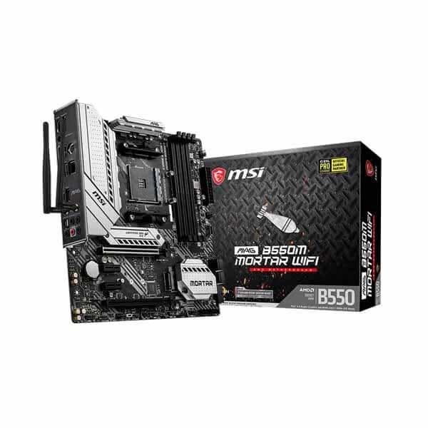MSI Mag B550M Mortar Wifi Motherboard