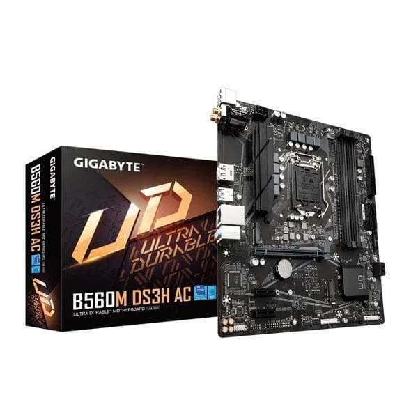 Gigabyte B560M DS3H AC WiFi Intel Motherboard