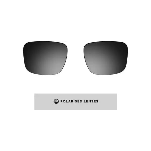 Bose Frames Tenor - Rectangular Polarized and Bluetooth Sunglasses (Smart Glasses, Black)