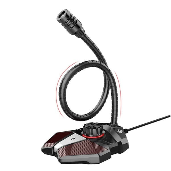Cosmic Byte Magnetar USB Flexible Microphone for PC/Laptops/Mac, On/Off Switch