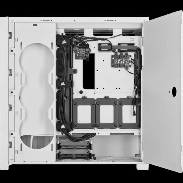 Corsair ICUE 5000X RGB QL Edition Cabinet (White)