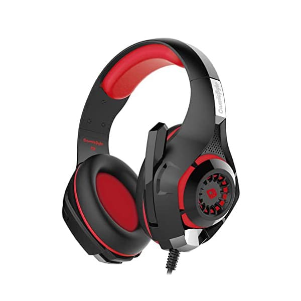 Cosmic Byte GS410 Headphones with Mic and for PS4, Xbox One, Laptop, PC, iPhone and Android Phones - Red