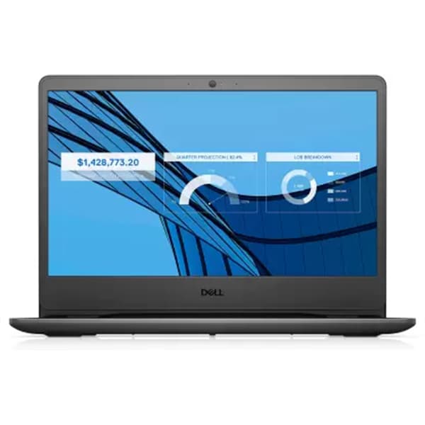 Dell Vostro 3401 10th gen Intel i3-1005G1 14 inches FHD Anti Glare 2 Side Narrow Border Display Laptop (4GB/1TB /Integrated Graphics/ Windows 10 + MSO/ Black) D552124WIN9BE, 1.64kg + Laptop Bag