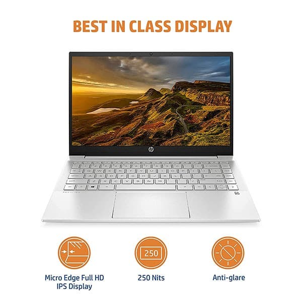 HP Pavilion 14 11th Gen Intel Core i5 14 inch(35.6 cm) Laptop, 8GB RAM/512GB SSD FHD IPS 14-dv1000TU + Laptop Bag