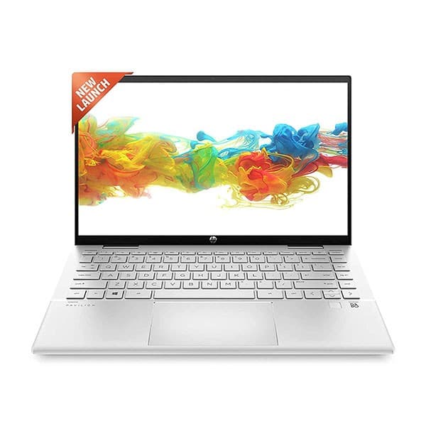 HP Pavilion x360 11th Gen Intel Core i3 14 inches FHD, IPS, Convertible Laptop (8GB RAM/256GB SSD/Audio by B&amp;O/Windows 11 Home MS Office/Natural Silver/1.52 Kg) -14-dy0190TU + Laptop Bag