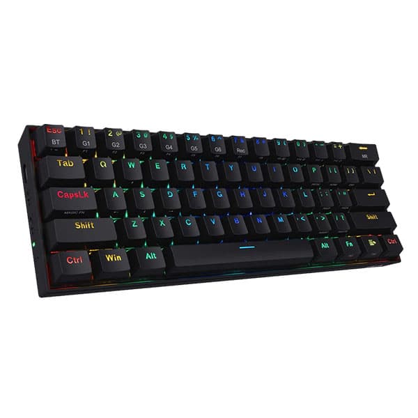 DRACONIC PRO K530 PRO - 60% BLUETOOTH+2.4HZ+WIRED MECHANICAL KEYBOARD (BROWN SWITCH)