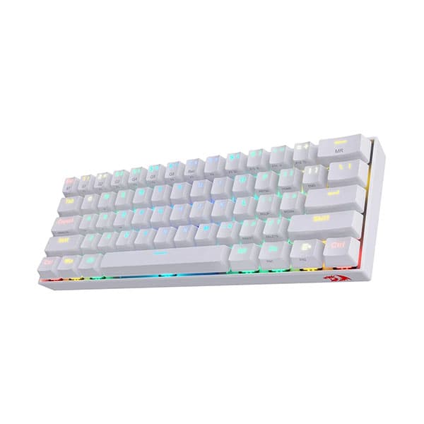 Redragon K530 Pro White Draconic 60% Wireless RGB Mechanical Keyboard (Linear Red Switch)