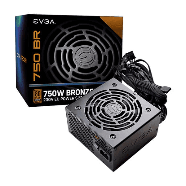 EVGA 750 BR 750 Watt 80 Plus Bronze SMPS