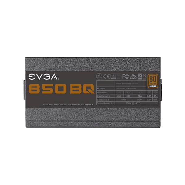 EVGA 850 BQ 850 Watt 80 Plus Bronze SMPS