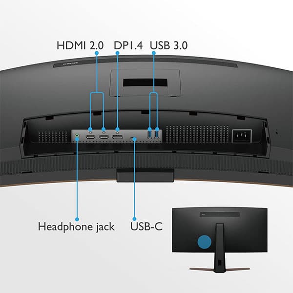 BenQ EW3880R 37.5″ 21:9 Curved Ultrawide HDR IPS Monitor