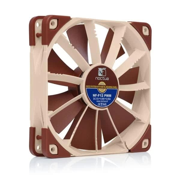 Noctua NF-F12 PWM 120mm Cabinet Fan (Single Pack)