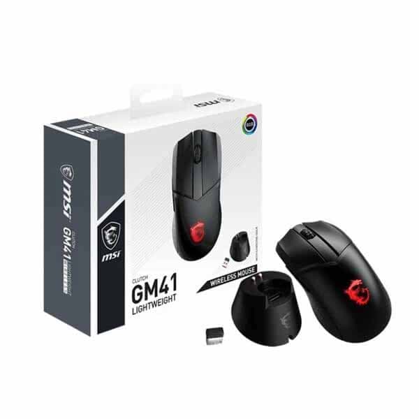 MSI Clutch GM41 Lightweight Wireless Gaming Mouse