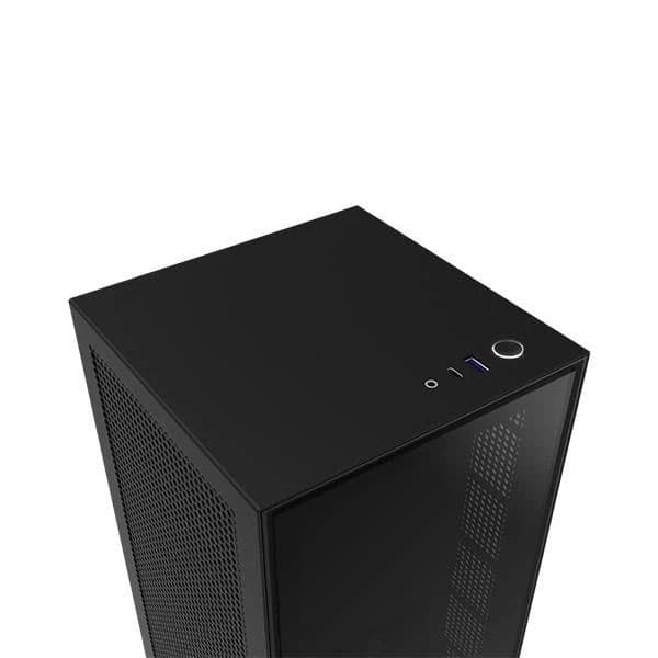 NZXT H1 Cabinet With PSU, AIO, And Riser Card (Black)