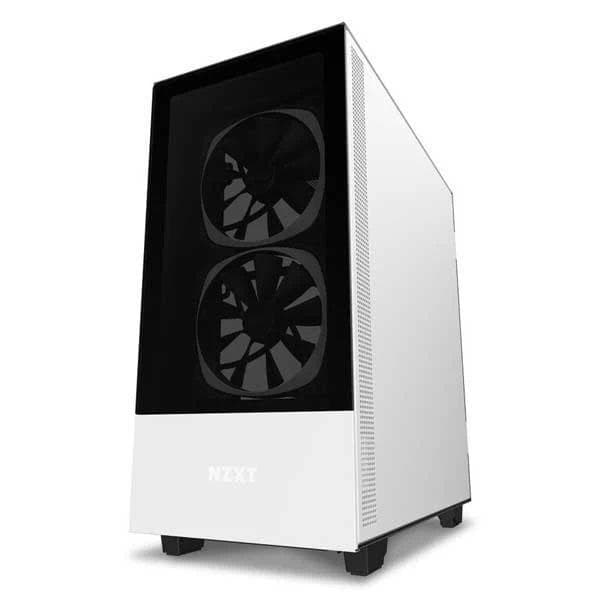 Nzxt H510 Elite Mid-Tower Gaming Cabinet - Matte White