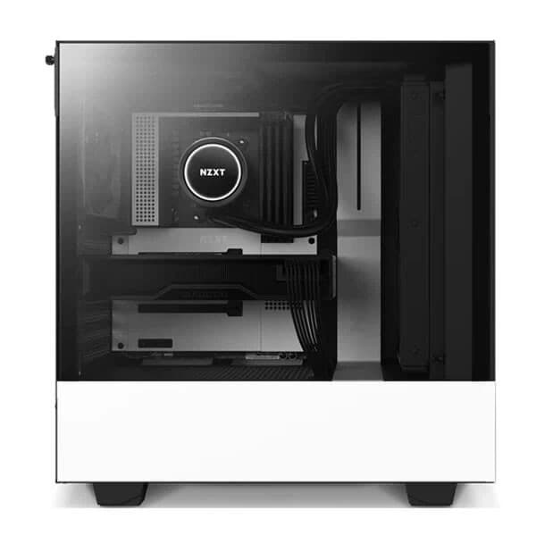 NZXT H510 Flow Mid Tower Gaming Cabinet - White