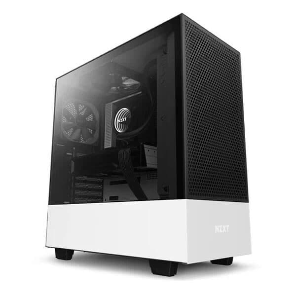 NZXT H510 Flow Mid Tower Gaming Cabinet - White