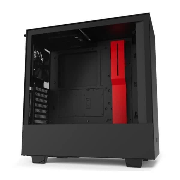 NZXT H510i Mid Tower Cabinet - Black Red