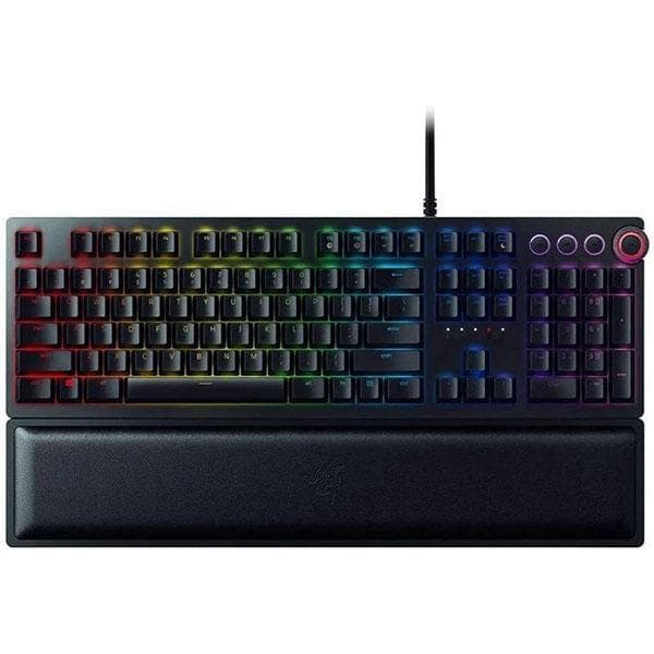 Razer Huntsman Elite Mechanical Gaming Keyboard Linear Optical Red Switches (Black)