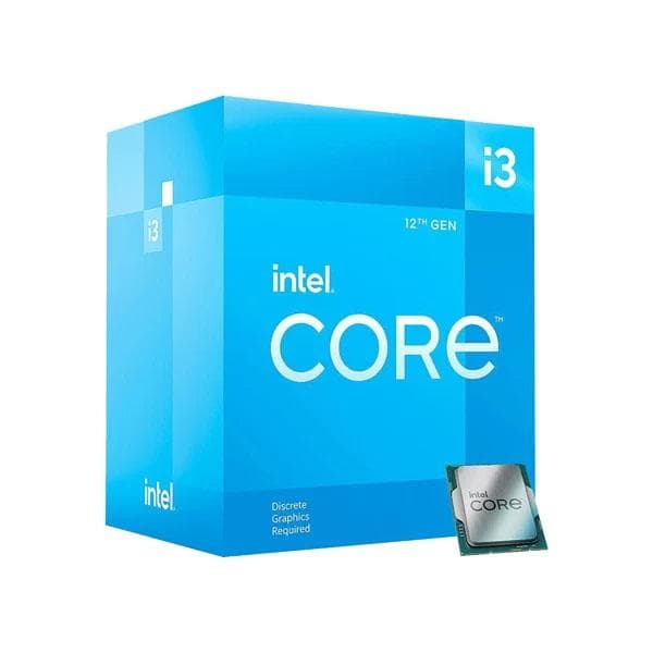 Intel Core i3-12100F LGA1700 Desktop Processor (4.30 GHz / 4 Cores / 8 Threads)