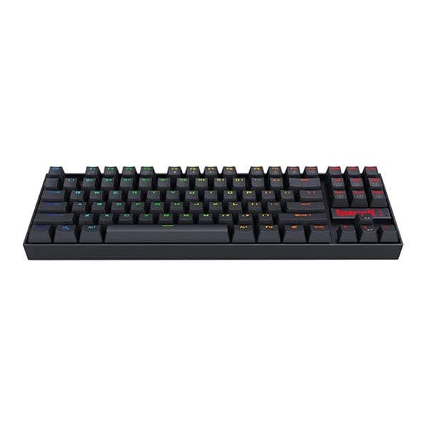Redragon Kumara K552 Rainbow LED Backlit USB Mechanical Gaming Keyboard Black (Red Switch)
