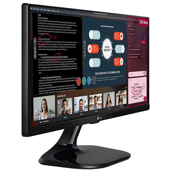 LG - 25UM58 25-inch (64.5 cm) UltraWide Multitasking Monitor with Full HD (2560 x 1080) IPS Panel, HDMI Port, AMD Freesync - (Black)