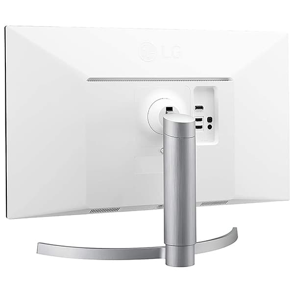 LG 27UL650 68.58 cm (27 inch) 4K-UHD (3840 x 2160) VESA Display HDR 400 Monitor with IPS Panel, Radeon FreeSync, Height/Pivot/Tilt Adjustable Stand, HDMI x 2, Display Port-(White)