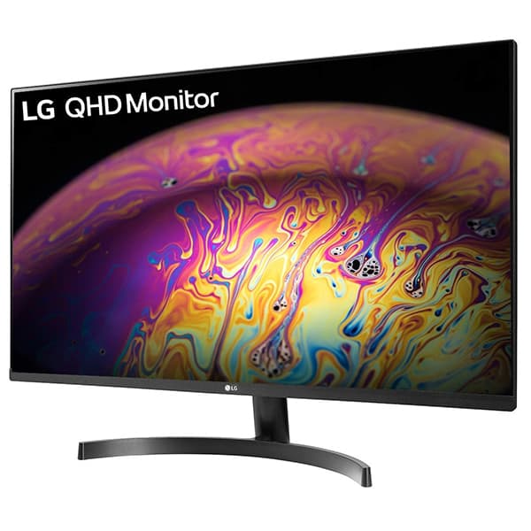 LG 32Qn600 32 Inches (80 cm) Qhd 2K LCD 2560 X 1440 Pixels IPS Display 3 Side Borderless - HDR 10, Srgb 99%, AMD Free Sync - Dual Hdmi, Display Port (Black)