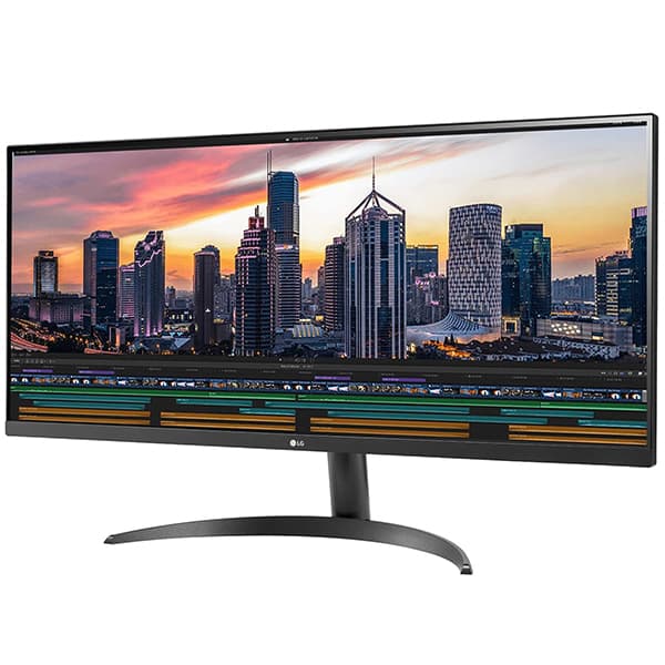 LG 34WP500 87 cm (34 Inches) UltraWide Full HD (2560 x 1080) Display - HDR 10, AMD Free sync, IPS with sRGB 95%, Multitasking, Flicker Safe, Reader Mode, HDMI, Headphone Out and Gaming Monitor