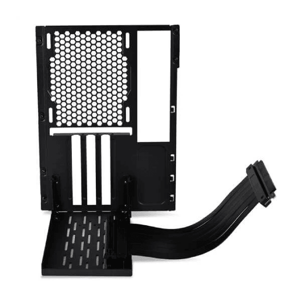 Lian Li O11DM-1X (PCI-E 3.0 X16) Vertical Graphics Card Holder With Riser Cable For O11D MINI (Black)