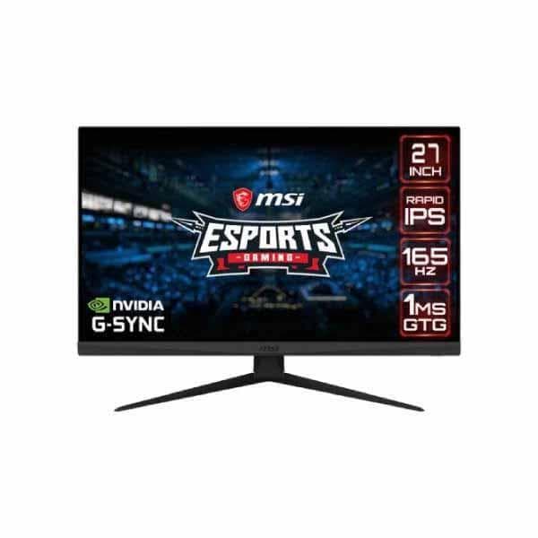 MSI Optix G273QF 27" 165Hz WQHD 2560 x 1440 Gaming Monitor