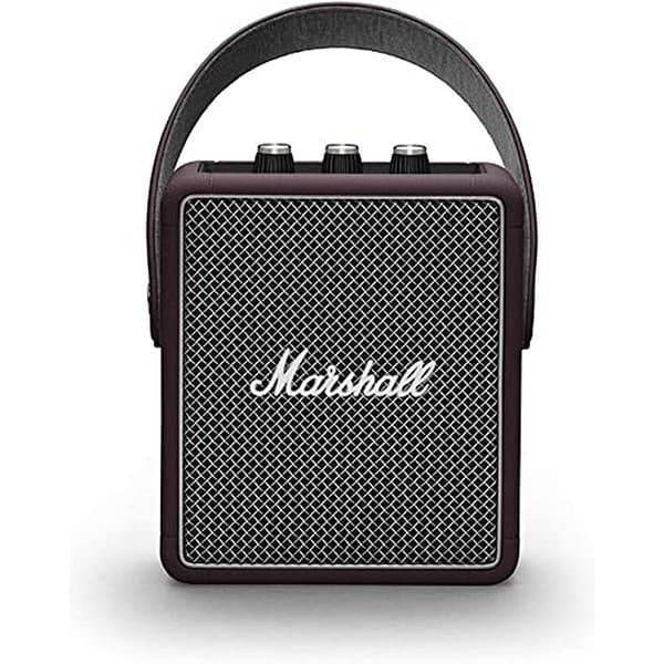 Marshall Stockwell II Wireless Bluetooth Portable Speaker (Burgundy)